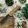 Fixed Camping Antler Knife With Kydex Sheath