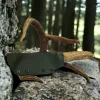 Fixed Camping Antler Knife With Kydex Sheath